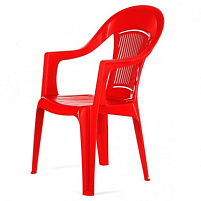 Кресло пластик 3611 красное