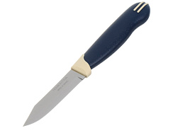 Нож кухонный 7,5см Tramontina Multicolor для овощей 23511/7426