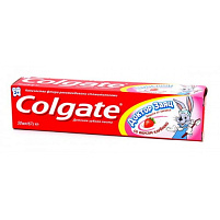 Зубная паста Детская Колгейт 50мл Доктор заяц клубника(детская)(С/Р)5374