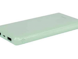 Аккумулятор внешний Perfeo PF_D0165 COLOR VIBE 10000 mah + Micro usb /In Micro usb /Out USB 1 А, 2.1A/ Mint