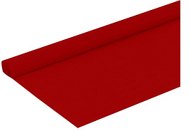 Цветная бумага крепированная ТРИ СОВЫ CR_43941 красная, 50*250см, 32г/м2, в рулоне, пакет с европодвесом