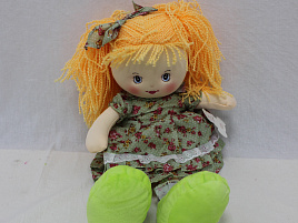 Кукла K431-45В(DL)Кукла в оливковом платье муз