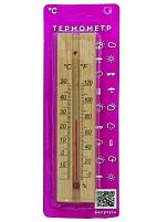 Термометр комнатный дерево ТБ-206 блистер