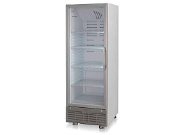Холодильник-витрина Бирюса M461RN 485л металлик