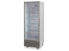Холодильник-витрина Бирюса M461RN 485л металлик