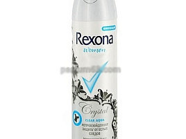 Дезодорант Rexona 150мл Крист.Чист.вода ж.аэр(Unilever)2621/6676