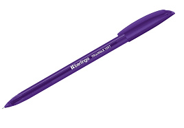 Ручка Berlingo 07104 "Triangle 100T" фиолеовая, 0,7мм, трехгран.