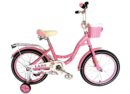 Велосипед d14 14LLPl LOKI Lady розовый