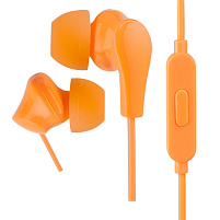 Наушники Perfeo ALPHA 4936 с микрофоном, оранжевые