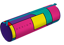 Пенал-тубус Berlingo PM080S03 210*60 "ColorBlock", полиэстер