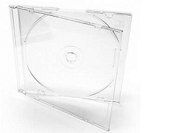 Футляр для CD (1) slim прозрачный