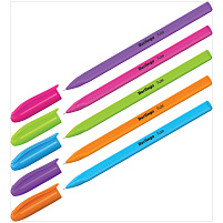Ручка Berlingo 05218 "Triangle Fuze Stick", 0,5мм, синяя, корпус ассорти