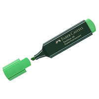 Текстмаркер Faber-Castell 154863 "48" зеленый, 1-5мм
