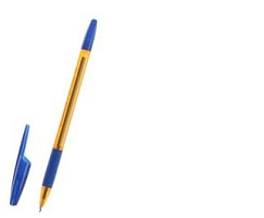 Ручка Erich Krause 39530 "R-301 Amber" синяя, 0,7мм, грип