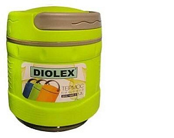Термос 1,2л Diolex DXC-1200-2G/2392 пищевой зеленый