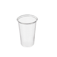 Одноразовый стакан 0,2л Стандарт прозрачный 100шт ЮПОС2121