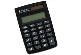Калькулятор MC2 карманный BCP-100 8 разрядов, двойное питание,  87*58*9 мм