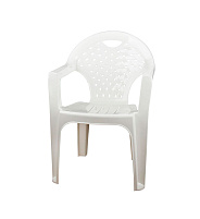 Кресло пластик М2608 белое