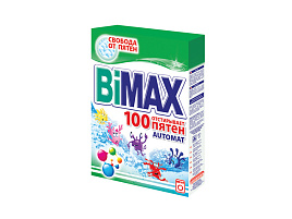 Стиральный порошок BIMax Ручной 400г 100 Пятен(Казань)