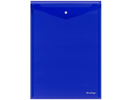 Папка-конверт с кнопкой Berlingo EFb_04002 "No Secret", А4, 200мкм, вертикальная, синяя