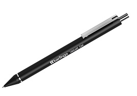 Ручка гел. Berlingo CGm_50065 автоматическая "Velvet gel" черная, 0,5мм