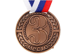 Медаль 1481545 призовая 3 место