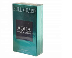Туалетная вода мужская лосьон спрей Bull Guard Aqua 100мл.7322
