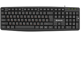 Клавиатура DEFENDER 45164 HB-164 Concept, черная