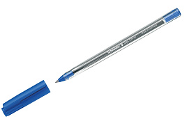 Ручка  Schneider 150803 "Tops 505 M" синяя, 1,0мм, прозрачный корпус