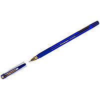 Ручка Berlingo 07500 "xGold" синяя, 0,7мм, игольчатый стержень, грип