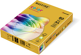 Бумага Maestro Color Neon 136336/155624 A4 80г/м 100л NEOOR оранжевый