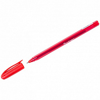 Ручка Berlingo 07108 "Triangle 100T" красная, 0,7мм, трехгран., игольчатый стержень