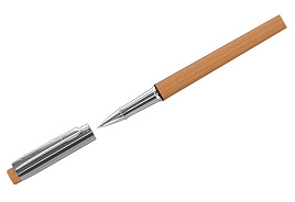 Ручка BERLINGO CPs_07506 гелевая "Nature" черная, 0,5мм, дуб