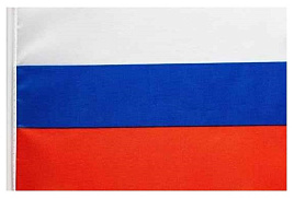 Флаг Россия 14*21 без герба