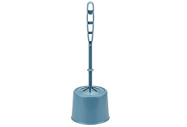 Щетка для туалета набор КЛАССИК М5015 серо-голубой
