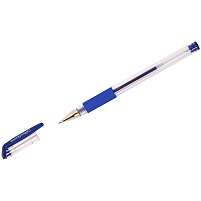 Ручка гел. OfficeSpace GLL10_1329 синяя, 0,5мм, грип