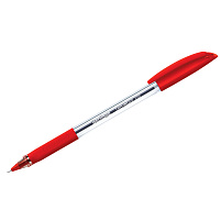 Ручка Berlingo 07112 "Triangle 110", красная, 0,7мм, трехгран., грип