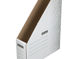 Накопитель документов Стойка OfficeSpace 264828 75мм белый, плотный