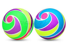 Мяч пластизоль 00-3972 Цветной круговорот 22,5см