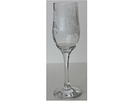 Набор бокалов для шампанского 44160 Белые ромашки 6шт