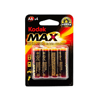 Батарейка Kodak LR6 MAX 4BL (80)
