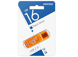 Флеш-драйв Smart Buy 16Gb SB16GBGS-Or Glossy series Orange оранжевый
