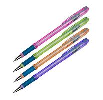 Ручка Berlingo 40015 "I-10 Color" 0,4мм, синяя, корпус ассорти