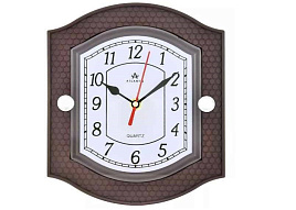 Часы настенные Atlantis 22*19 TLD-6234 коричневые