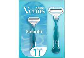 Станок для бритья Venus Smooth Бриз с 2 кассетами женский(Gillette)