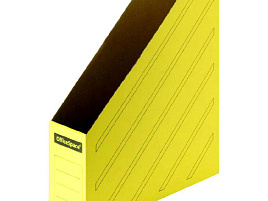 Накопитель документов Стойка OfficeSpace 225419 75мм желтый