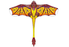 Змей воздушный 471-142 Огненный дракон 120*90см