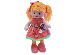 Кукла K545-45B в персиковом платье муз