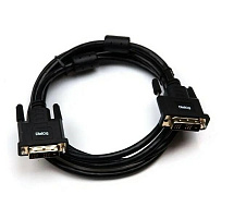 Кабель DIALOG HC-A3318 (CV-0618 black) - кабель DVI (M) -  DVI (M), длина 1.8 м, в пакете