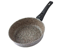 Сковорода Rashel 24см R-11524 гранитно-каменный шоколад, индукция